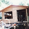 Gartenhaus mit Holzfassade